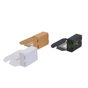 Бумажная коробка с прозрачным ПВХ окном на заказ упаковочная коробка - Product Image 6