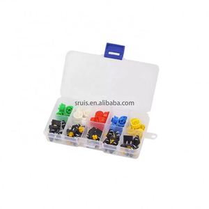 25PCS Tactile Push Button Schalter Momentan 12*12*7,3 MM Micro Switch Button 25PCS Tact (5 Farben) für Arduinos - Product Image 3