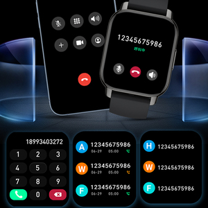 2025 di moda TFT Display Smartwatch dispositivi indossabili Android Ip67 impermeabile Reloj Inteligentes Digital Smartwatch P66 - Product Image 4