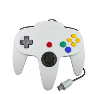 N64 console di gioco console USB vibrazione PC controller del computer 10 colori stock di fabbrica