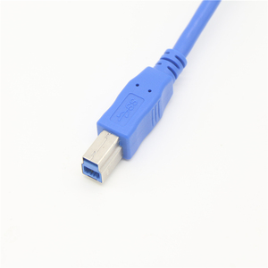 蓝色USB3.0 USB A至b型3.0打印机电缆usb-b扫描仪数据线 - Product Image 6