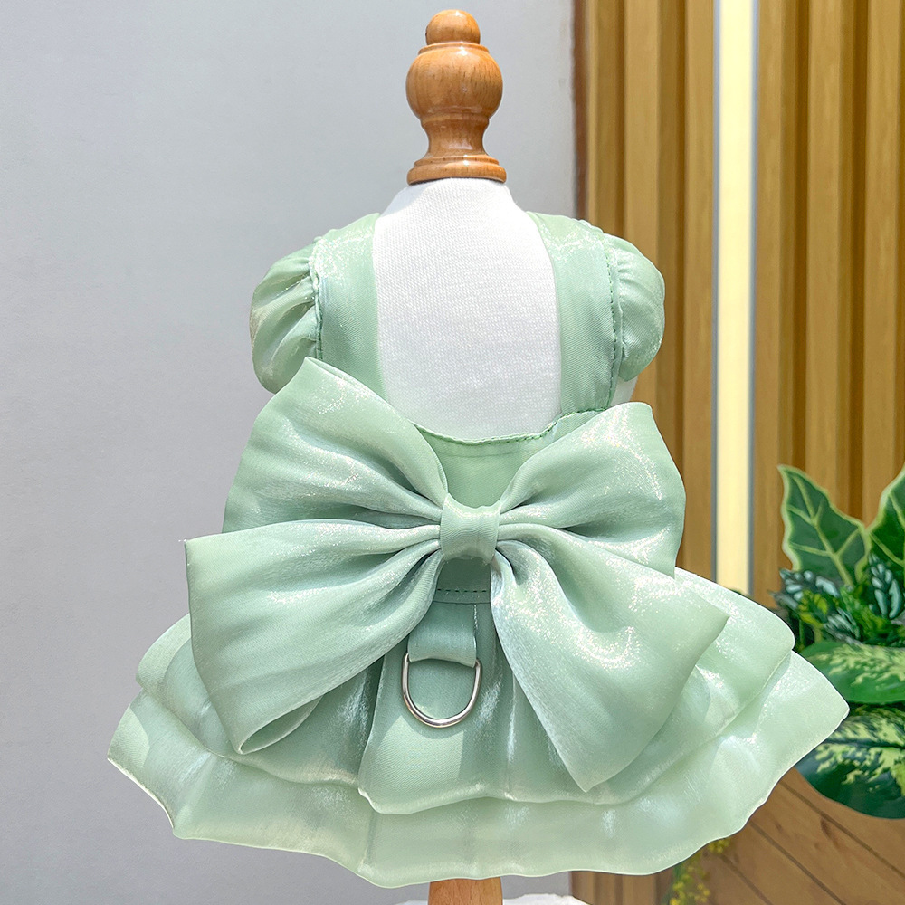 Robe de mariée verte DZ2622