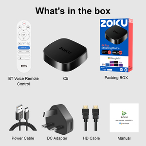 Mới nhất android14 TV Box C5 Allwinner H313 Quad core 2GB RAM 16GB 50000 + phim 4K giải mã tốt nhất TV trực tuyến Set Top Box - Product Image 5