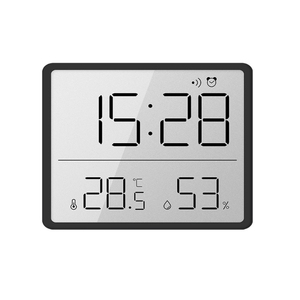 Orologio elettronico sottile semplice orologio digitale LCD piccolo allarme multi-funzione di temperatura orologio elettronico