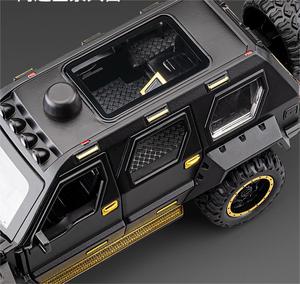 Diecast Mô hình đồ chơi xe hơi 1:24 <span class=keywords><strong>George</strong></span> Patton mạnh mẽ chi tiết nội thất hấp thụ sốc mở cửa âm thanh đèn Quà Tặng - Product Image 3