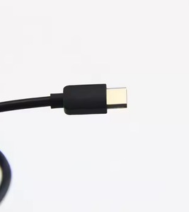Siyah 2/4 tel güç kablo kordonu soyulmuş maksimum akım 3A hızlı şarj 1185 18AWG erkek kadın USB tip C güç kablosu - Product Image 4