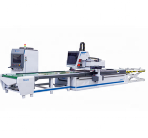 ATC carga y descarga panel compuesto de perforación de madera CNC enrutador maquinaria industrial línea de producción - Product Image 1
