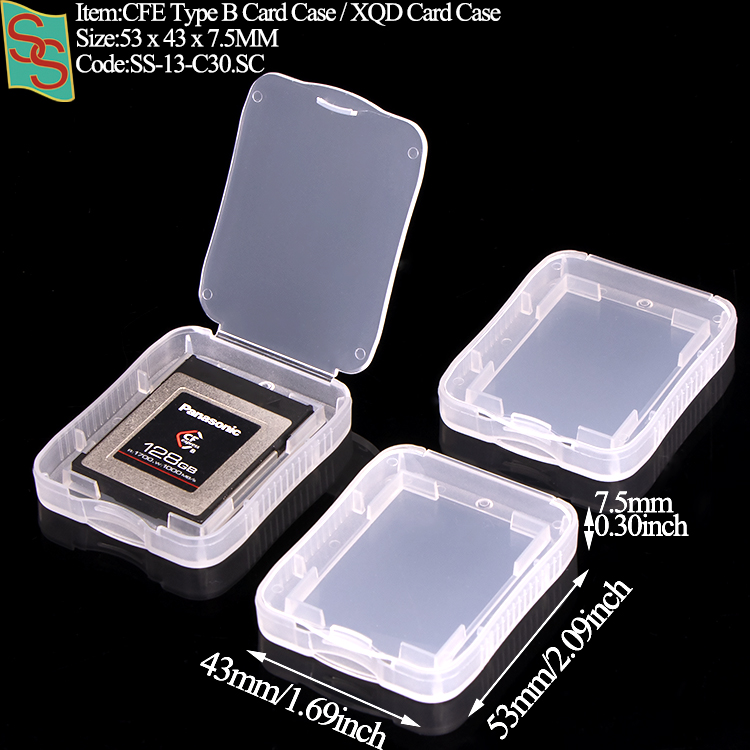 Estuche para tarjetas C30 XQD