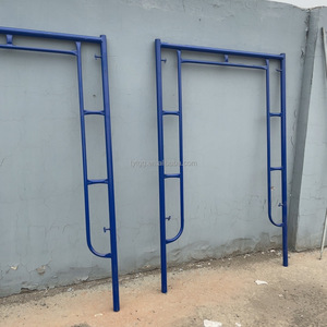 Conjunto de andamio H-frame Ghana H Marco interior Andamio tubular marco de acero andamio sistema de encofrado - Product Image 5