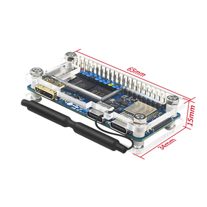 Orange Pi Zero 2 W Klare transparente Schutzhülle und Kühlkörper Acryl hülle für Single Board Computer OPi Zero 2 W - Product Image 5