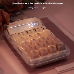 Lofree EH121 Girls High-Looking Computer External Calculator Liquid Foundation Wireless <strong>Bluetooth</strong> Mechanical <strong>Numeric</strong> <strong>Keyboard</strong> - Product Image 4