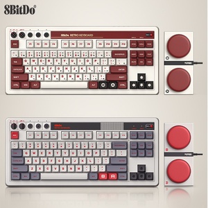 原装CN 8BitDo复古机械键盘2.4G BT无线有线三模连接 - Product Image 2