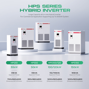 Inversor solar de almacenamiento de energía Atess, inversor solar híbrido de potencia de 100Kw, salida de inversor solar híbrido trifásico - Product Image 3