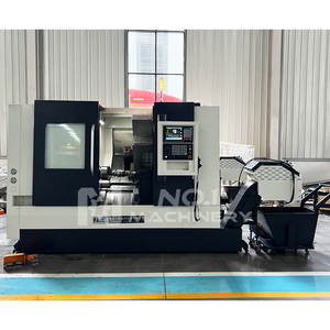 Torno CNC de cama inclinada multifunción TCK56 con torreta de herramienta viva BMT45 de 12 posiciones Centro de torneado y fresado CNC de eje Y - Product Image 6