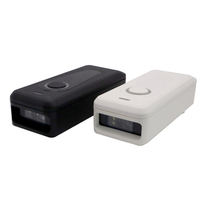 Código Qr portátil Escáner inalámbrico Bt Lector de código Qr 2d 1d Escáner de código de barras de mano Pistola de escaneo