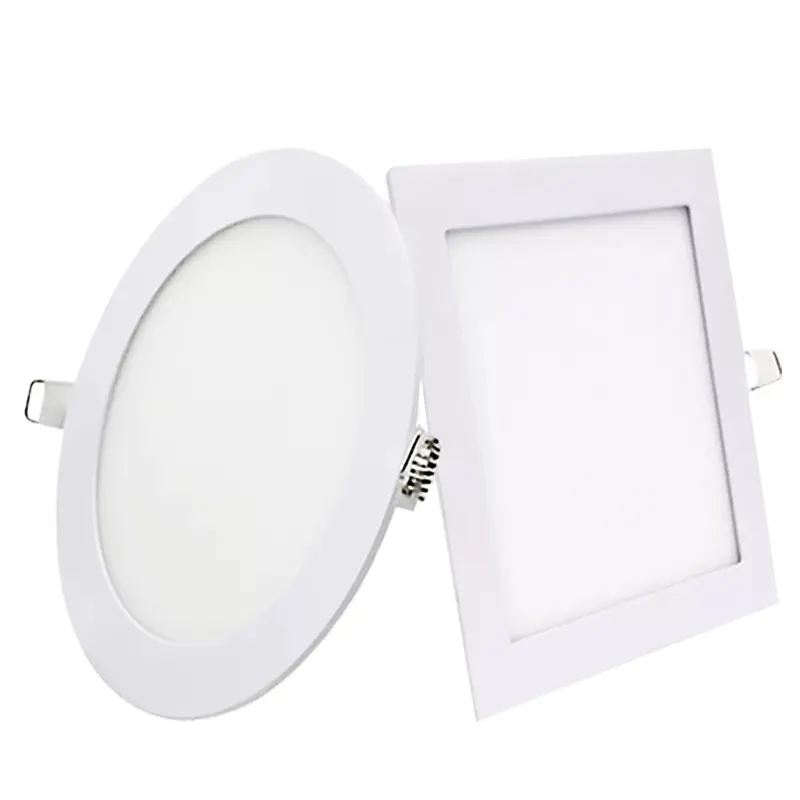 Panel de luz led para techo, 3W, 6W, 9W, 12W, 15W, 18W, 24W, etl, sin marco