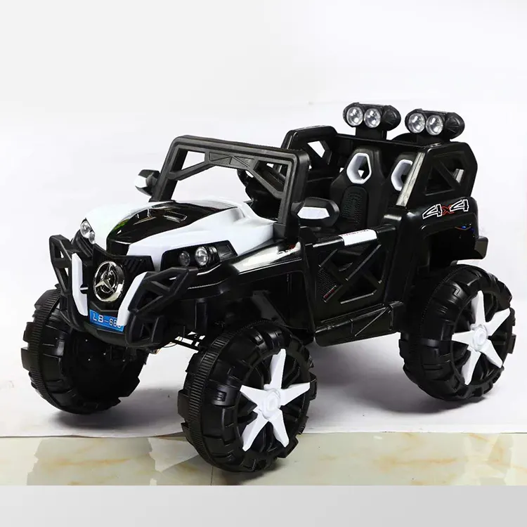 Brinquedos de carro de bateria elétrica de crianças grandes, passeio no carro do bebê operado a bateria