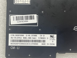 Các bộ phận máy tính xách tay mới màu đen UK bàn phím cho Lenovo IBM Thinkpad E480 l480 t480s L380 01yp275 01yp28 - Product Image 3