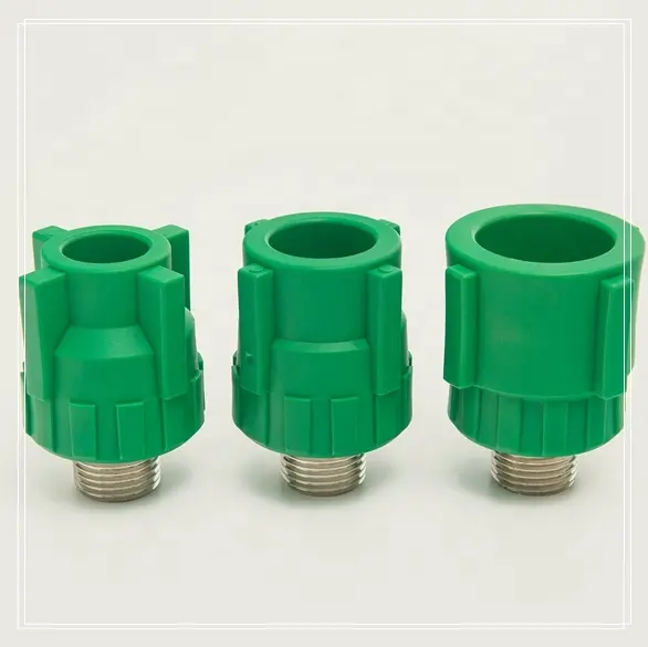 Conector redutor de acessórios para tubos PPR de abastecimento de água igual a 1,3 mm a 36,8 mm e fundição redonda lisa CN; SHG como 1477, AS 1455 cola