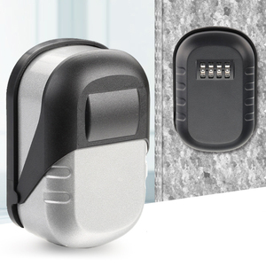 Waterproof and Weatherproof Outdoor Wall <strong>Mount</strong> Key Lock Box <strong>Hide</strong> a Key Safe Lockbox Car Key Safe - Product Image 2