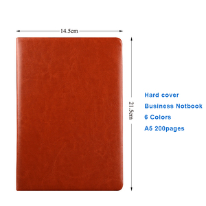 Taccuino taccuino con copertina in PU A5 con varie dimensioni per la scrittura degli studenti della rivista accademica notepad notebook - Product Image 2