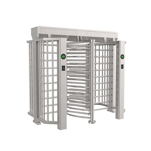 Rfid System Access Control Single <strong>Entry</strong> Manual Full Height Turnstile Door