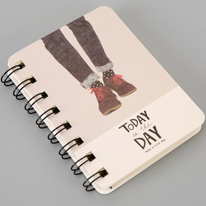 3&quot;*4&quot; A7 Gifts <strong>Notepad</strong> Student and Kids Top Spiral Bound Note Book <strong>Memo</strong> Cat Cartoon Small Mini Cute Portable Pocket <strong>Notebook</strong> - Product Image 4