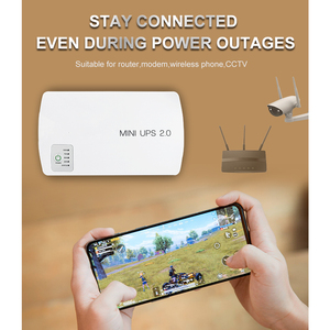 12V 5V 9V DC UPS 8000mah одиночный Phase18W для Wi-Fi чистый синусоидальный выход маршрутизатор модем online UPS mini UPS для телефона ipad computer - Product Image 6