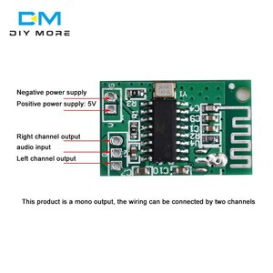Ca-6928 modulo Audio Blue-tooth Led Power 3.3V-8V Audio Dual Digital Audio Amplifier Module Board - Product Image 6
