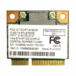 AzureWave aw-AW-NE178H 802.11bgn RTL8192CE RTL8192 8192CE Wireless Mini Scheda di rete PCIe wifi modulo - Product Image 3