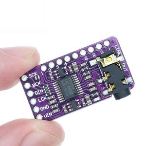 Arayüz I2S PCM5102A DAC dekoder GY-PCM5102 I2S oyuncu modülü ahududu Pi için pHAT formatı kurulu dijital PCM5102 ses kurulu - Product Image 5