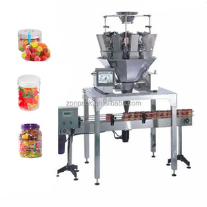 全自动糖果包装在罐子软糖灌装和装瓶封盖机中 - Product Image 2