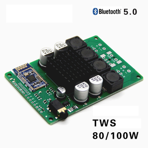Placa amplificadora de potencia Bluetooth 5,0 TWS 2x100W ENTRADA DE Audio placa amplificadora de potencia Bluetooth