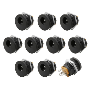 อะแดปเตอร์เชื่อมต่อ DC DC-022ซ็อกเก็ตพลังงาน5.5X2.1mm แหล่งจ่ายไฟ DC ช่องเสียบปลั๊กแผงเมาท์ - Product Image 2