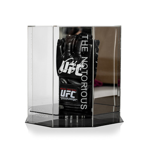 Găng Tay Vật Lộn UFC MMA Hình Bát Giác Hộp Gương Trưng Bày Găng Tay Đấm Bốc Đơn Bằng Acrylic - Product Image 2