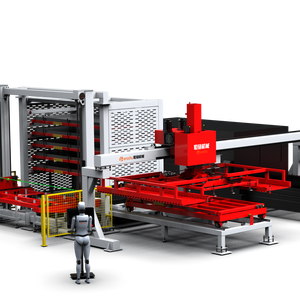 <strong>Automatic</strong> Storage System with Metal Plate Gantry <strong>Loading</strong> <strong>Unloading</strong> Robot <strong>Manipulator</strong> Used in Steel and Cabinets Production Line - Product Image 5