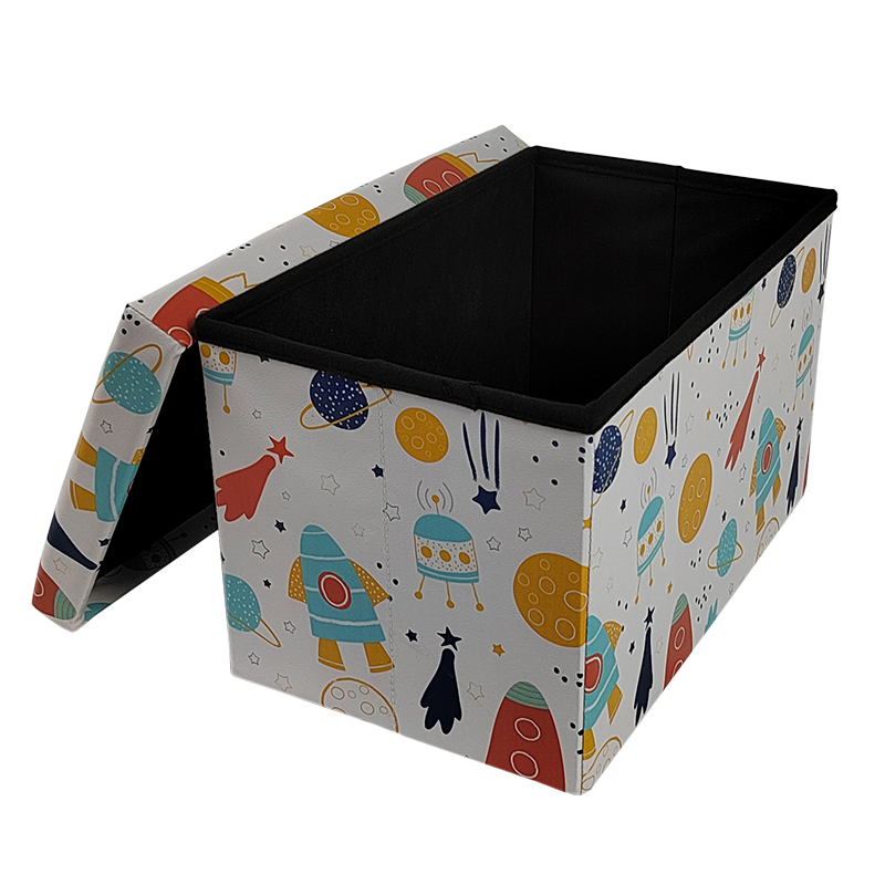 49*31*31cm MDF storage stool and fun collapsible  ottoman new hot selling living ottoman