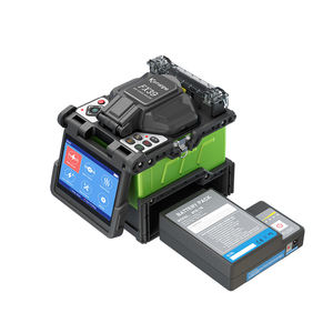 Automatische Faser spleiß maschine Kom shine FX39 Sechs Motoren Core-to-Core-Kofferraum-Glasfaser-Spleiß gerät für ftth