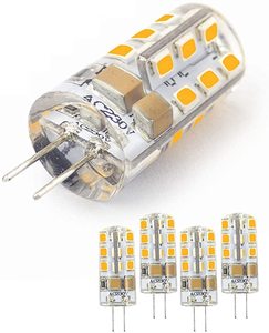 หลอดไฟ G4ซิลิโคน G4 1.5W 2W AC ใช้แทน DC12V ฮาโลเจนหลอดไฟ LED G4ขนาดเล็ก LED-JC - Product Image 5