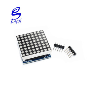 Modulo di alta qualità MAX7219 modulo a matrice di punti microcontrollore modulo Display MCU modulo di controllo Display a LED - Product Image 3