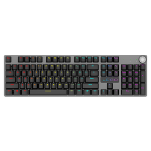 Interruptores de llave mecánicos híbridos, iluminación croma RGB personalizable, teclas iluminadas individualmente, Macro programable, teclado para videojuegos