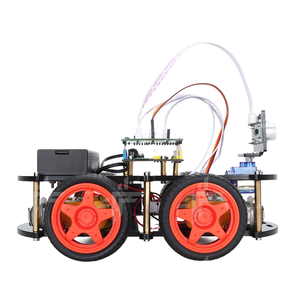 Eparthub Smart Car Robot Kits with <strong>Ultrasonic</strong> <strong>Sensor</strong> for Obstacle Avoidance and Infrared Remote Control Suitable for Beginners