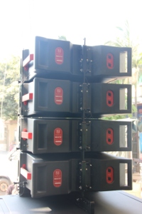 China Top Quality Small Mini <strong>3</strong> <strong>Way</strong> Line Array System Single 12 Inch Audio Dj Powered Sound Speakers - Product Image 4