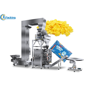 JCL Fully Automatic Vertical Secondary Packaging Rice Grain Oatmeal Sugar Salt Bag in Bag Cereals Packing Machine - Product Image 1