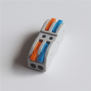 Quick <strong>Connecting</strong> Style <strong>Spring</strong> Splice <strong>Terminal</strong> 2 3 4 5 Ways Electric Cable Lever Wire <strong>Terminal</strong> <strong>Block</strong> Connectors - Product Image 5