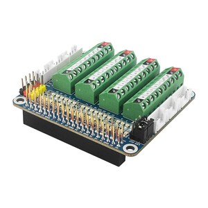 Raspberry Pi GPIO-bloque de terminales LED, tablero de ruptura con Sensor ADC/DCA para Raspberry Pi 4B 3B + 3A + placa de expansión de prueba