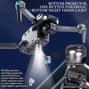 KF104 Drone 3-Axis Gimbal 4K Remote Control <strong>Toy</strong> Obstacle Avoidance RC Quadcopter Digital Transmission Remote With Screen