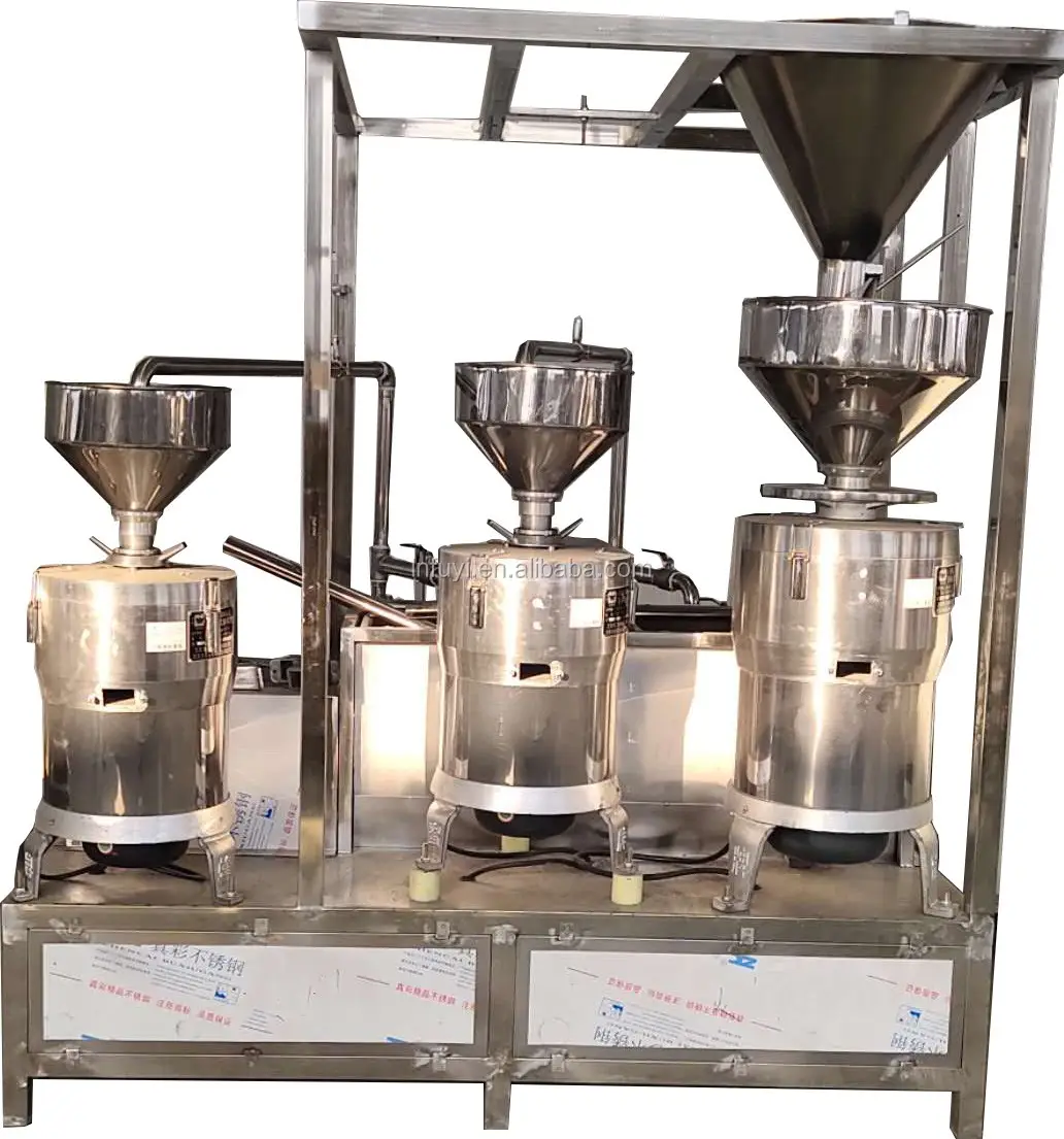 ماكينة معالجة حليب الصويا الصناعية حليب فول الصويا للبيع