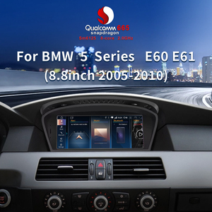 LELV 8.8 inç radyo navigasyon multimedya ekran kablosuz Apple Carplay android oto Bmw araba için 3 5 serisi E60 E90 E92 ccc ccc - Product Image 2