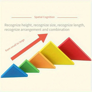 ألعاب خشبية على شكل togram ألعاب على شكل لغز كتل منطق الدماغ للشباب والكبار ألعاب تعليمية - Product Image 4